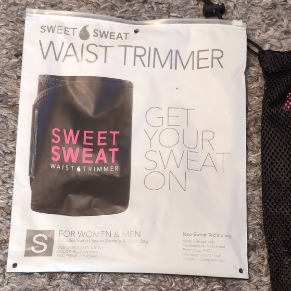 Sweet Sweat Waist Trimmer - Black - Picture 1 of 5